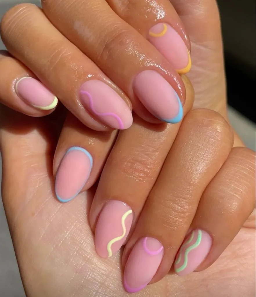 Abstract Art Nails