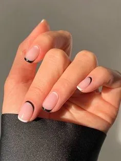 Negative Space Nails